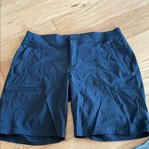 Athleta women's Black Shorts-Trekkie Bermuda 2.0